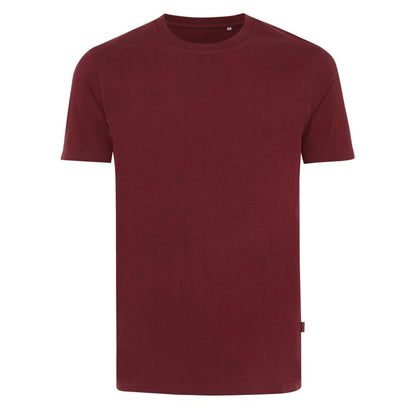 Burgundy - Front - Iqoniq Unisex Adult Bryce Recycled Cotton T-Shirt