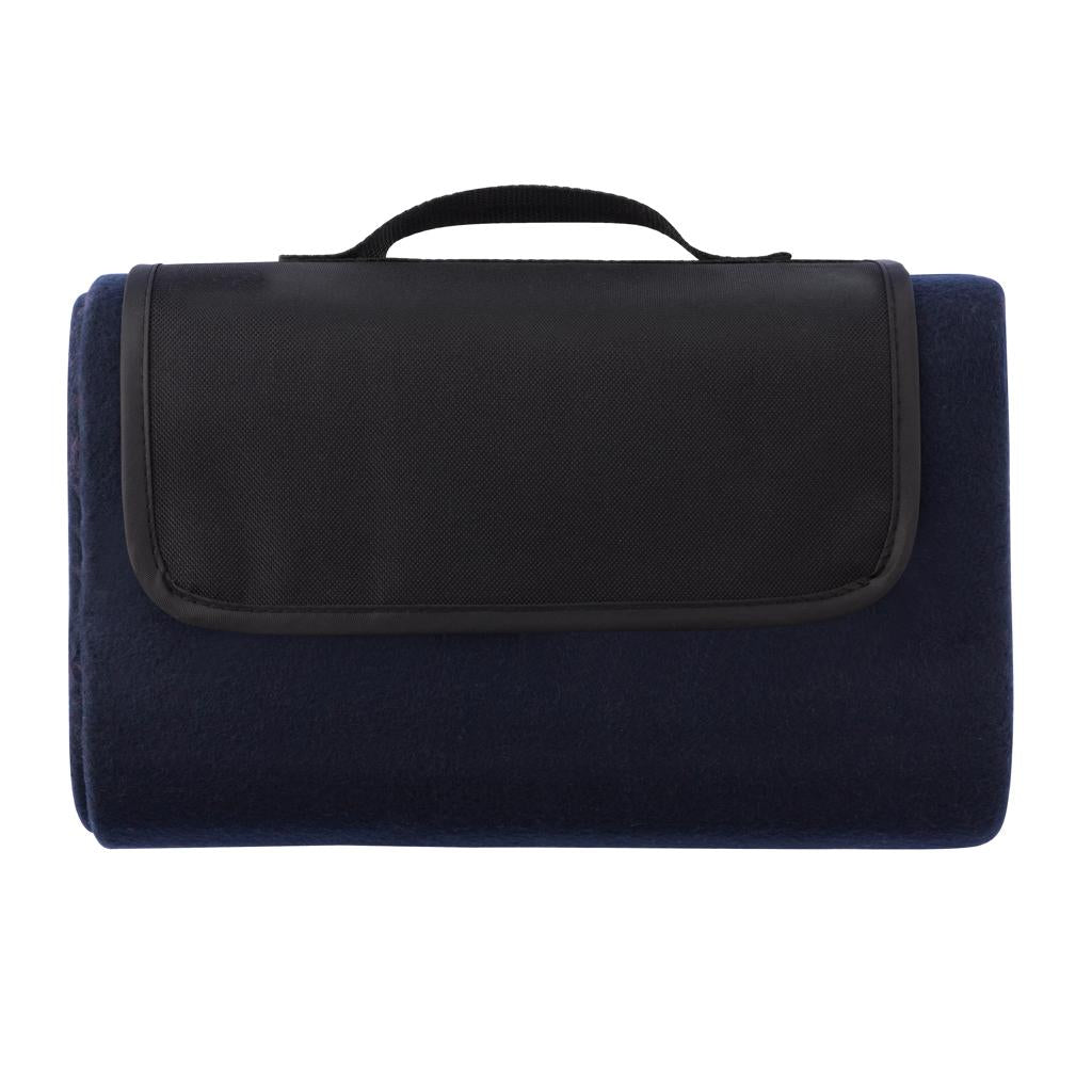 Navy - Front - XD Collection Plain Picnic Blanket