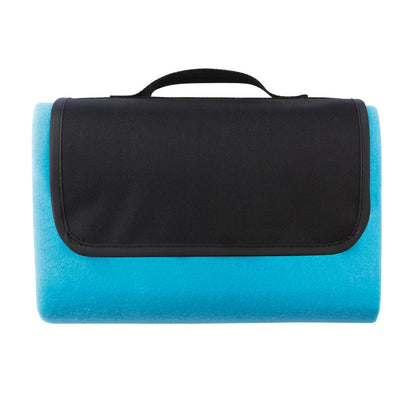 Blue - Front - XD Collection Plain Picnic Blanket