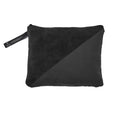 Black - Back - Vinga Active Dry RPET Towel