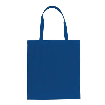 Blue - Front - XD Collection Recycled Cotton Tote Bag