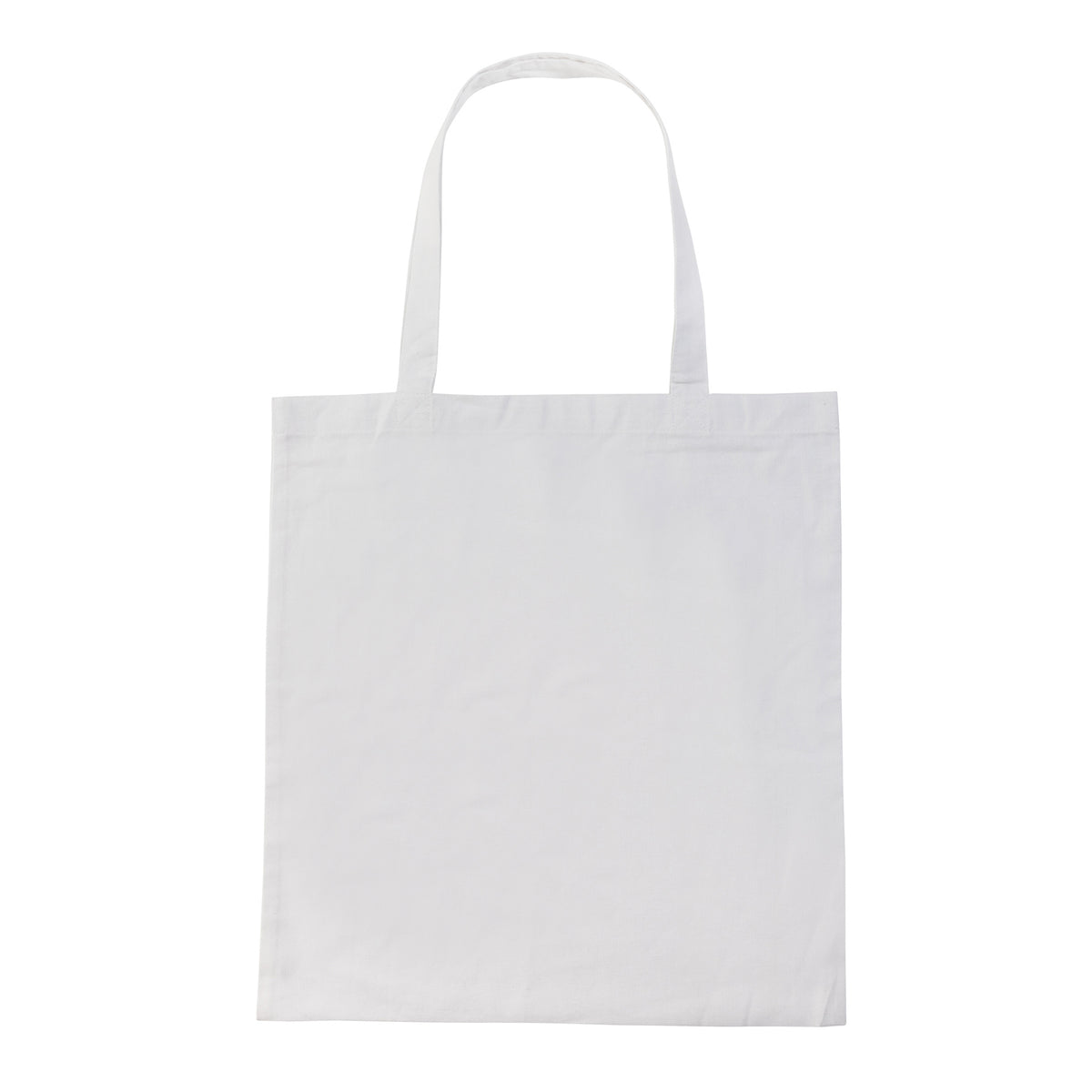 White - Front - XD Collection Recycled Cotton Tote Bag
