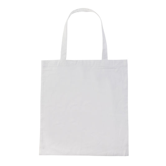 White - Front - XD Collection Recycled Cotton Tote Bag