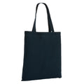 Navy - Back - XD Collection Recycled Cotton Tote Bag