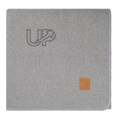 Grey - Front - Vinga Moulton RPET Blanket