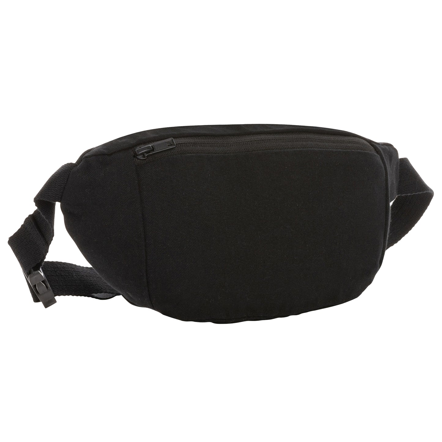 Black - Back - XD Collection Impact Aware Recycled Canvas Undyed Waist Bag