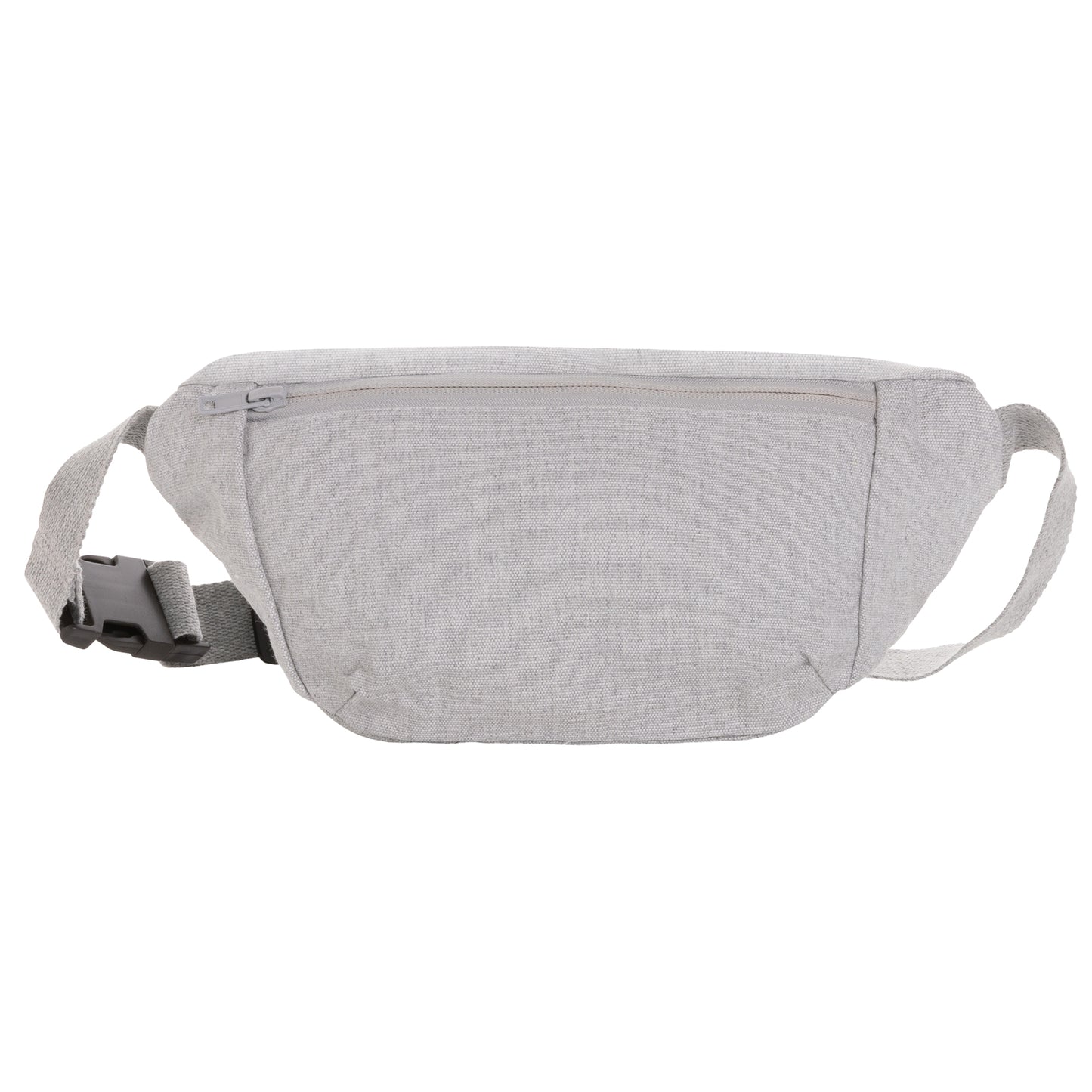 Grey - Front - XD Collection Impact Aware Recycled Canvas Undyed Waist Bag