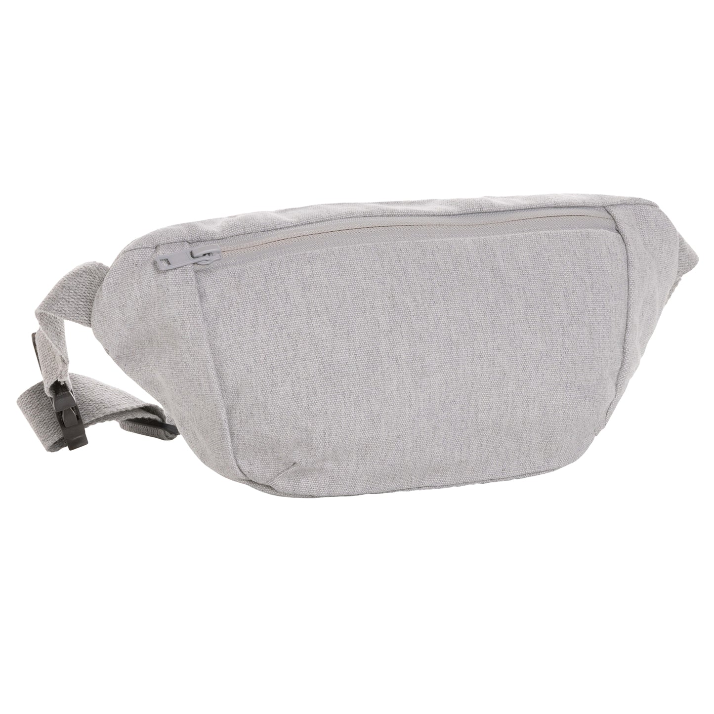 Grey - Back - XD Collection Impact Aware Recycled Canvas Undyed Waist Bag