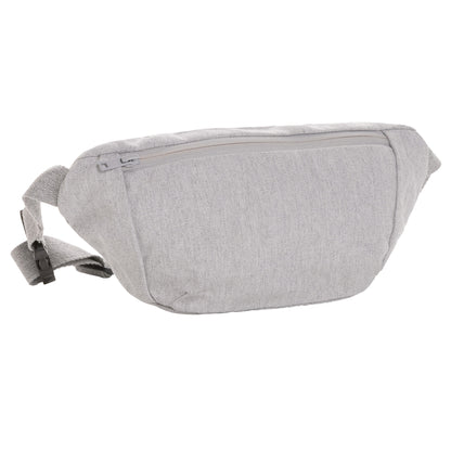 Grey - Back - XD Collection Impact Aware Recycled Canvas Undyed Waist Bag