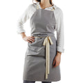 Grey - Back - Vinga Sovano Recycled Cotton Apron