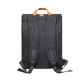 Black - Back - Vinga Bosler Recycled Canvas 17L Backpack