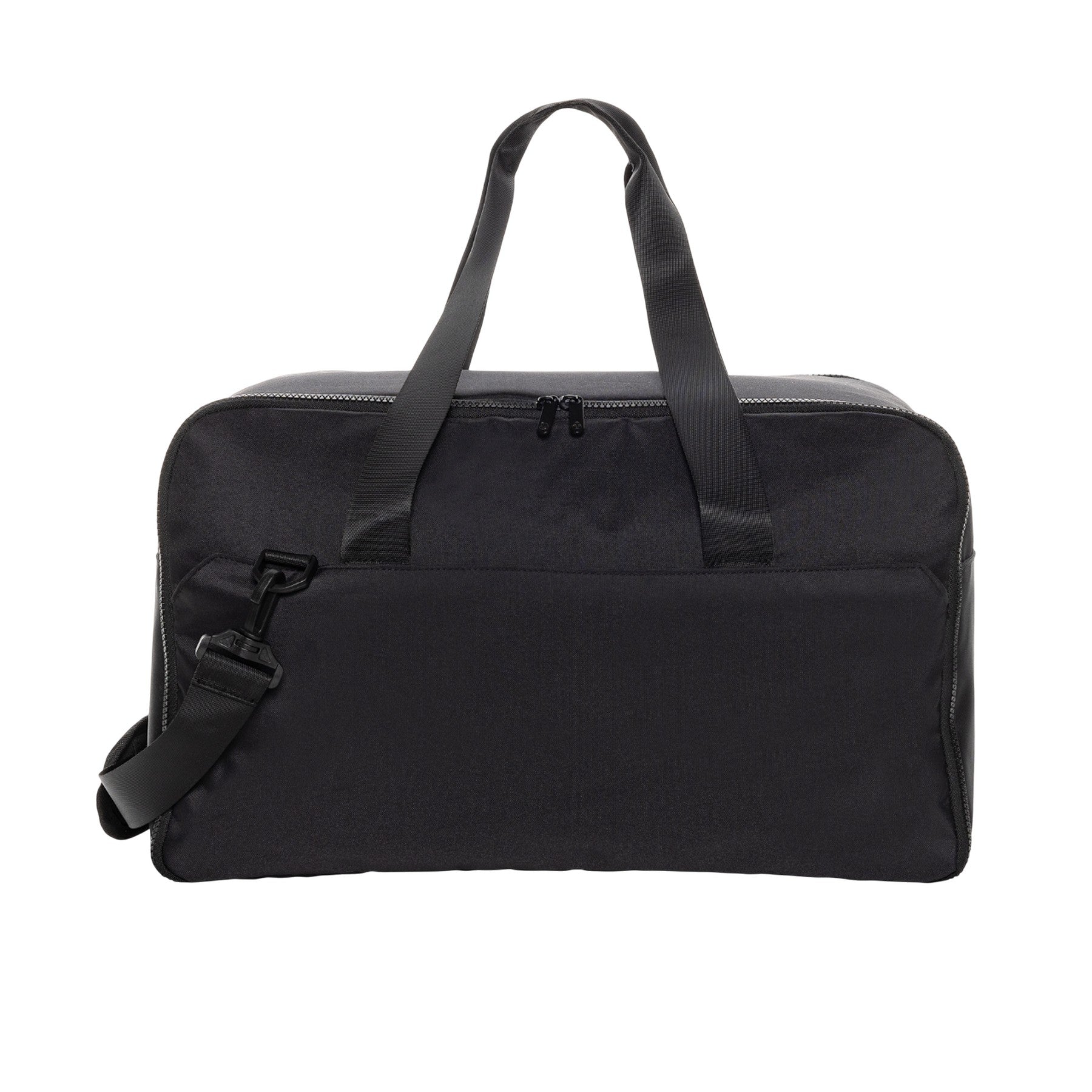 Black - Back - Swiss Peak RPET Aware Weekend Bag
