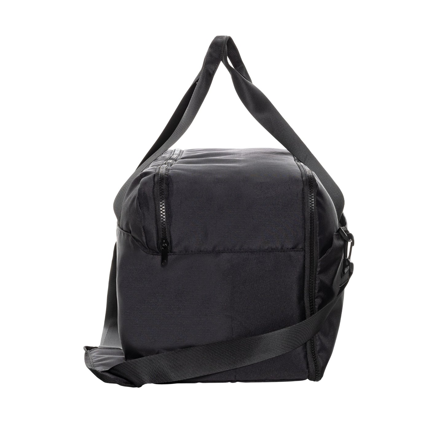 Black - Lifestyle - Swiss Peak RPET Aware Weekend Bag