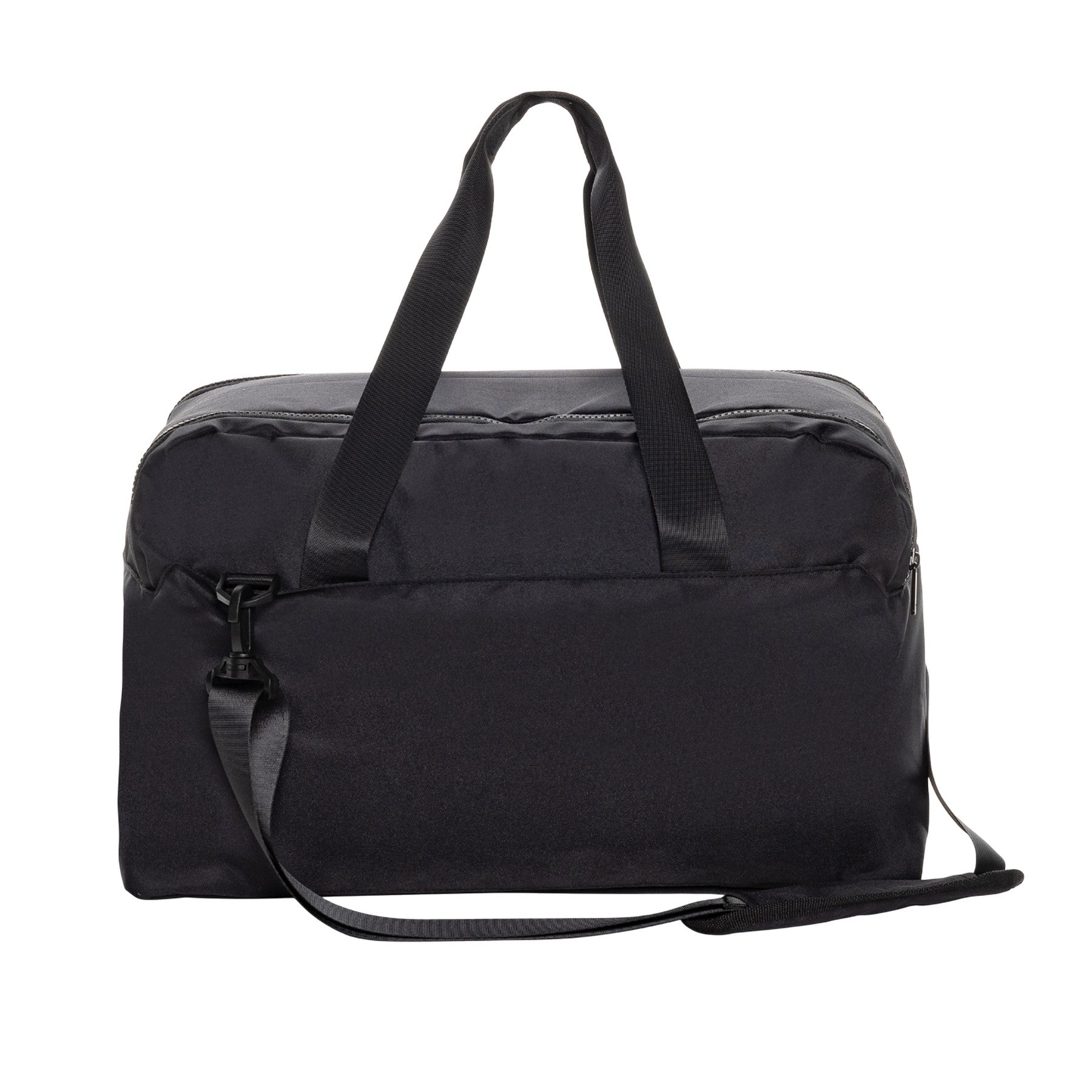 Black - Front - Swiss Peak RPET Aware Weekend Bag