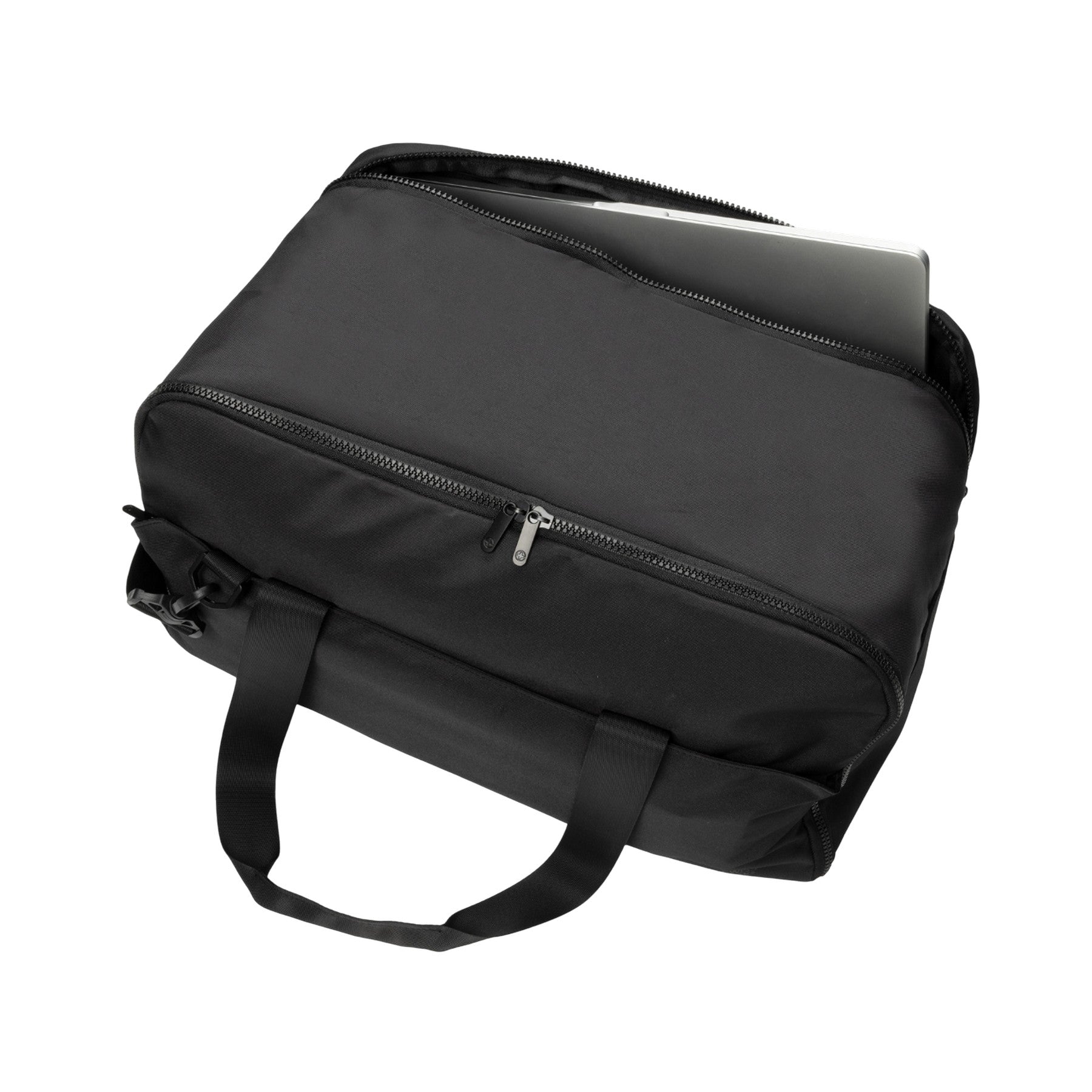 Black - Pack Shot - Swiss Peak RPET Aware Weekend Bag