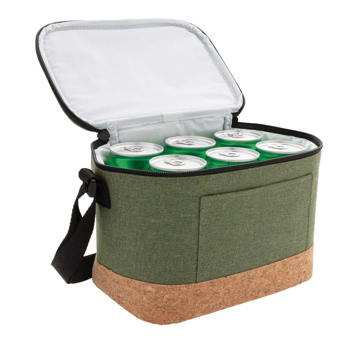 Green - Side - XD Collection 6L Two Tone Cooler Bag