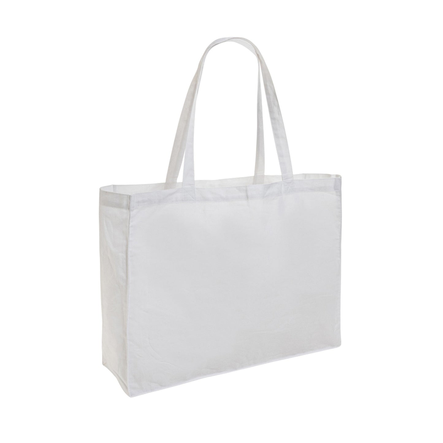 White - Back - XD Collection Impact Recycled Cotton Tote Bag
