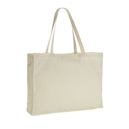Off White - Back - XD Collection Impact Recycled Cotton Tote Bag