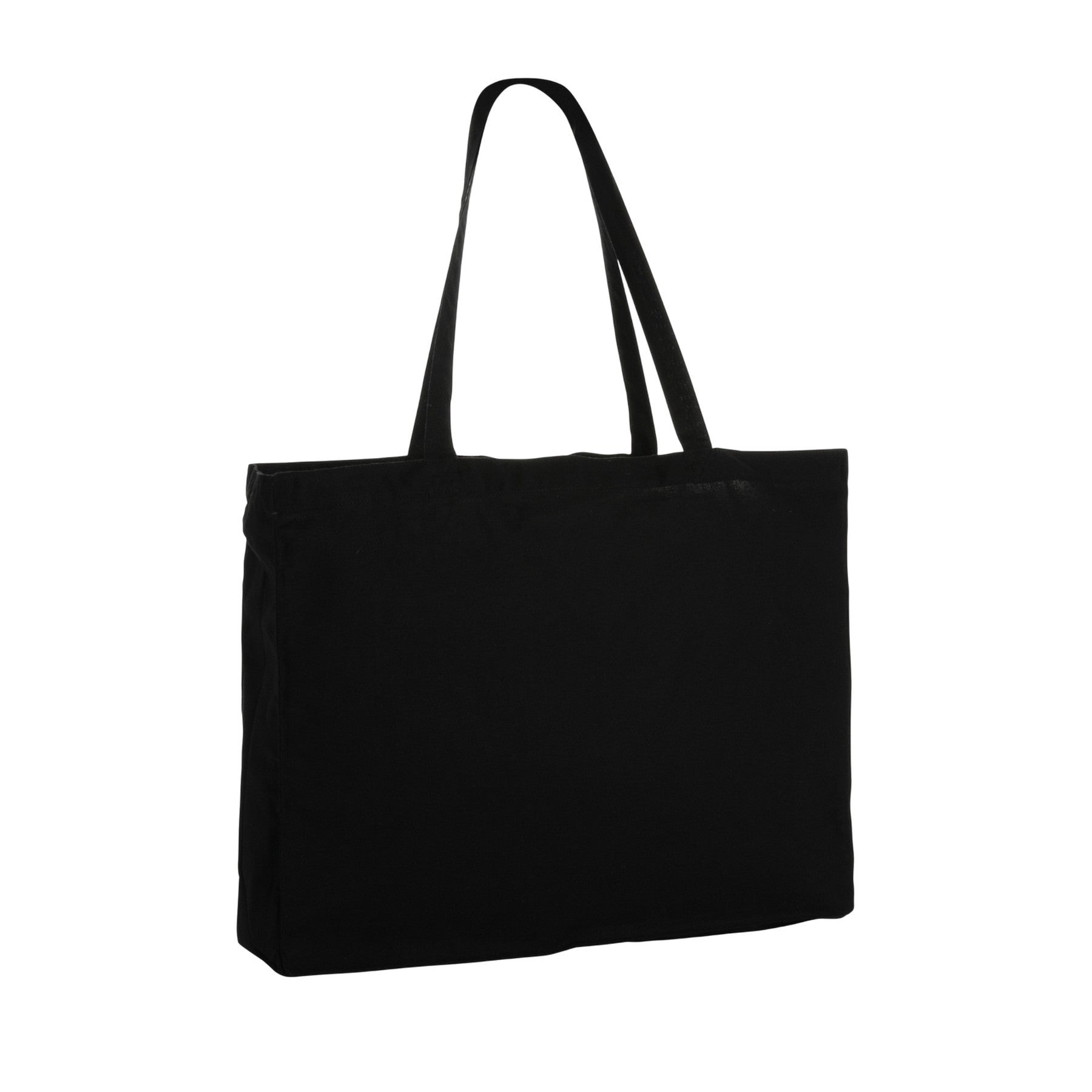 Black - Back - XD Collection Impact Recycled Cotton Tote Bag