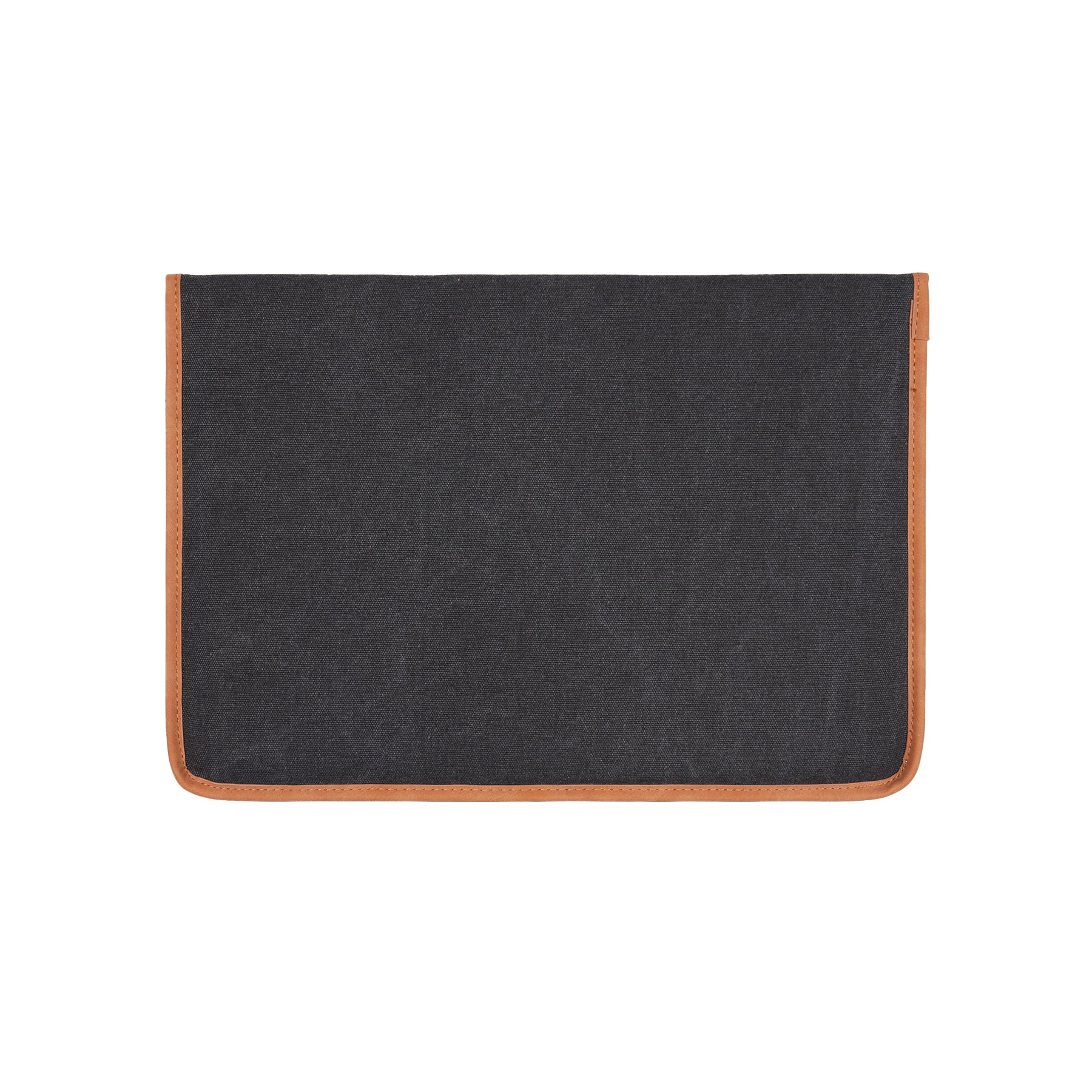 Black - Back - Vinga Bosler Recycled Canvas Laptop Sleeve