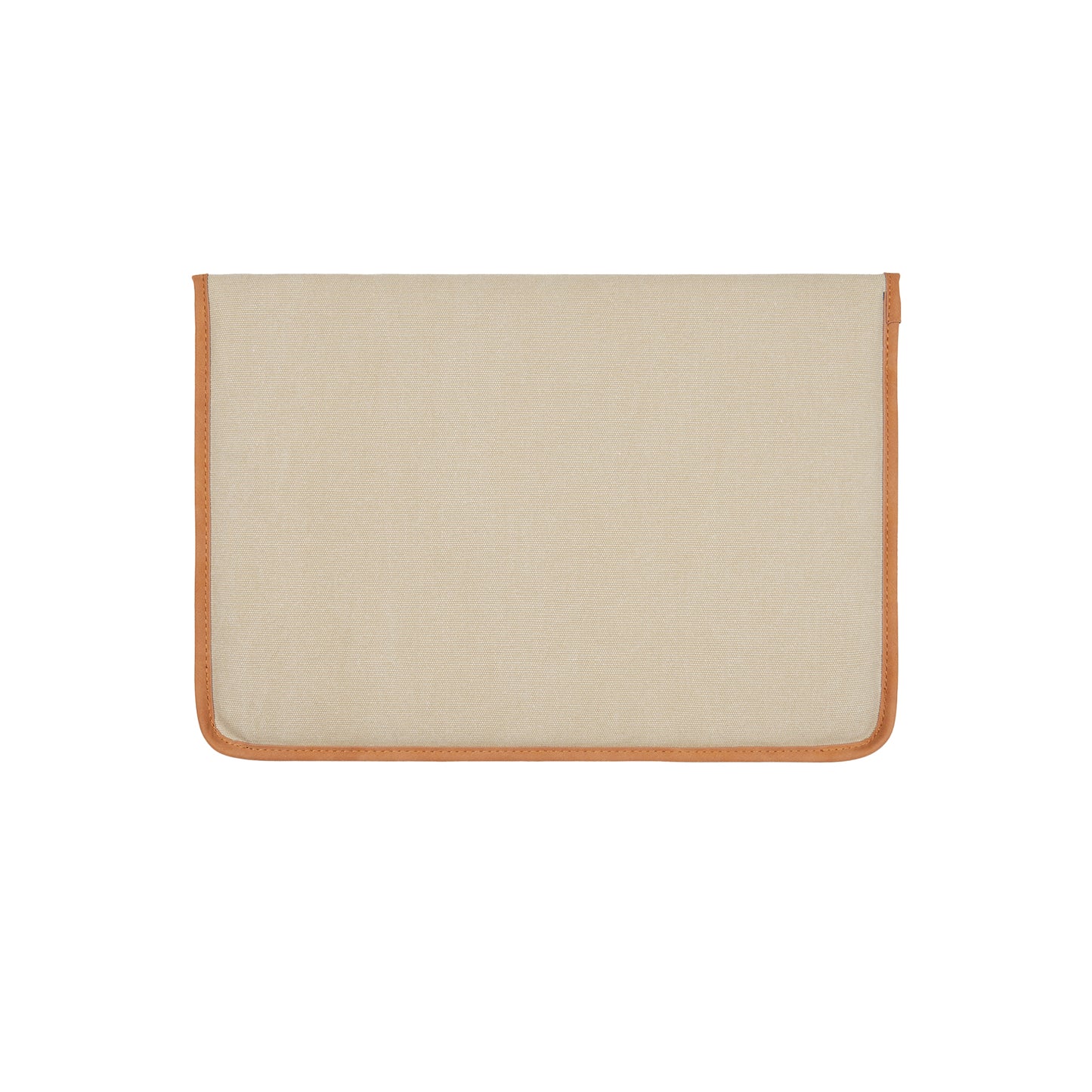 Beige - Back - Vinga Bosler Recycled Canvas Laptop Sleeve