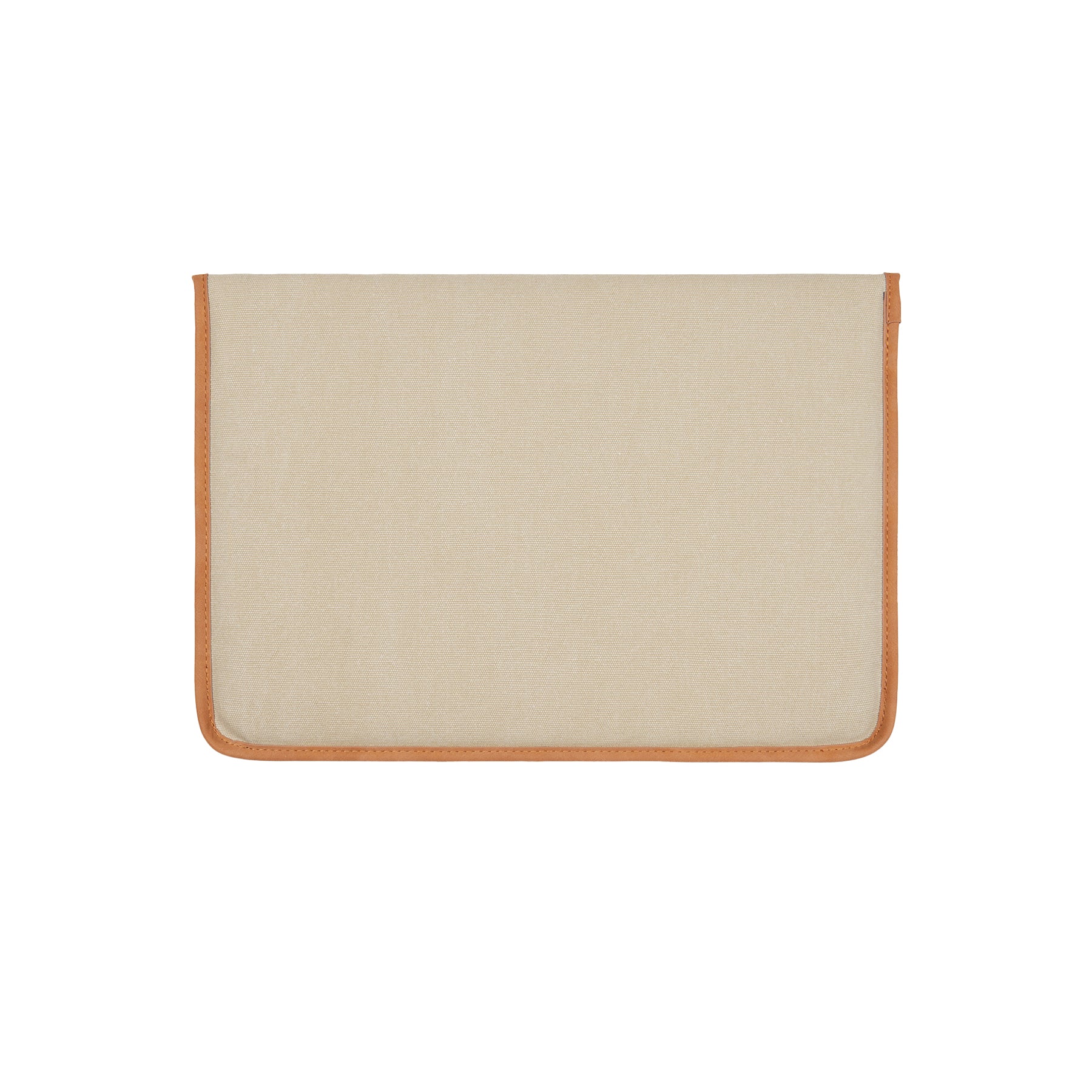 Beige - Back - Vinga Bosler Recycled Canvas Laptop Sleeve