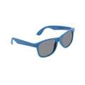 Blue - Side - XD Collection Unisex Adult Recycled PP Plastic Sunglasses