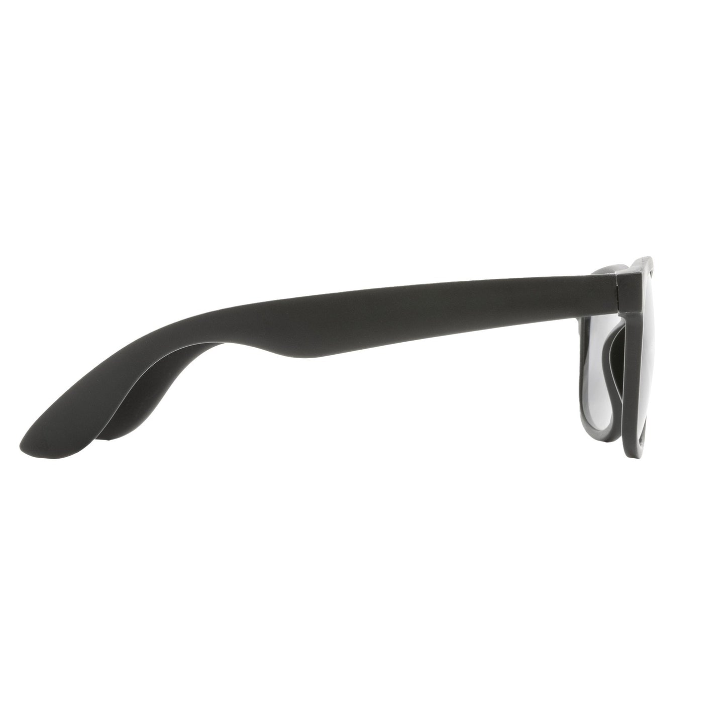 Black - Back - XD Collection Unisex Adult Recycled PP Plastic Sunglasses