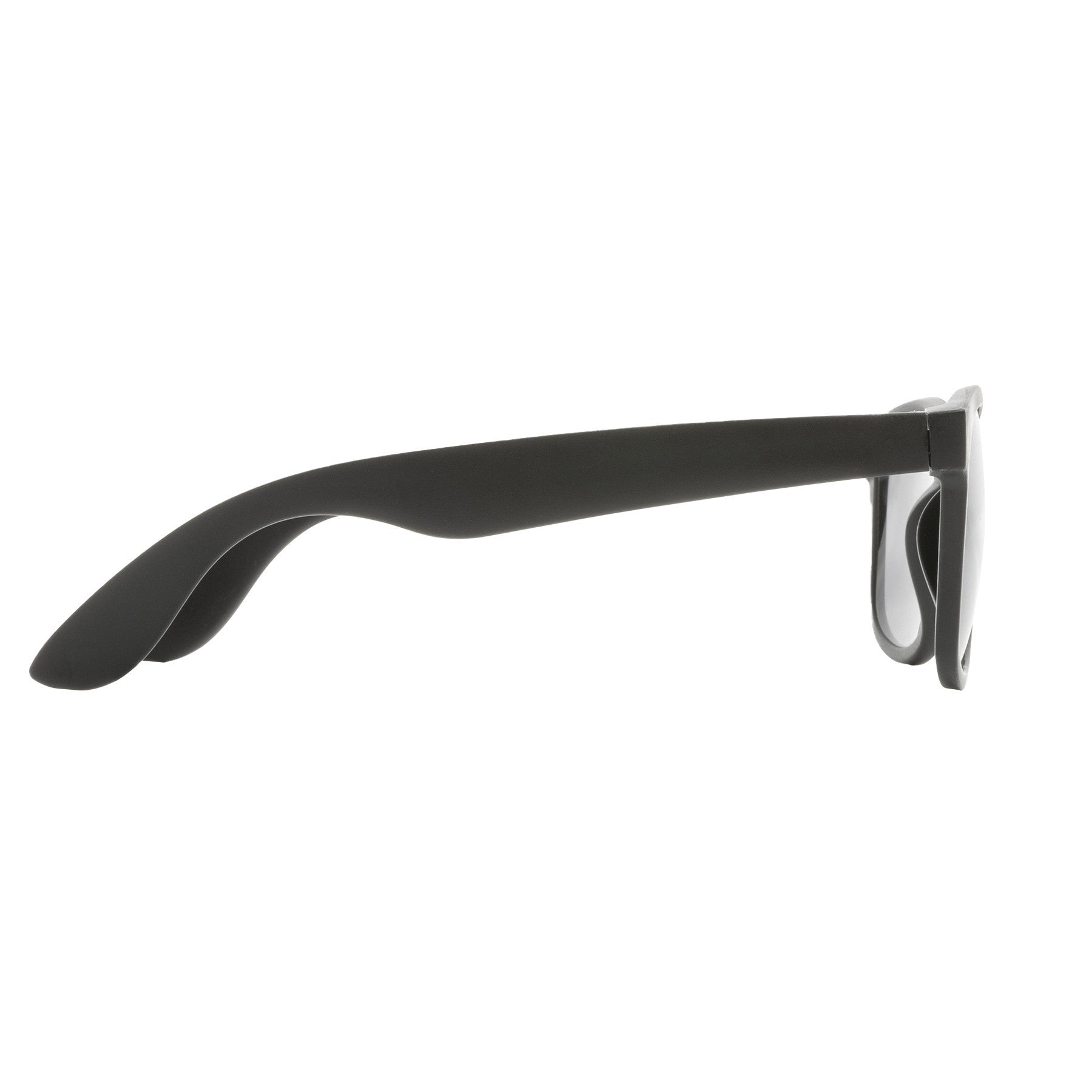 Black - Back - XD Collection Unisex Adult Recycled PP Plastic Sunglasses