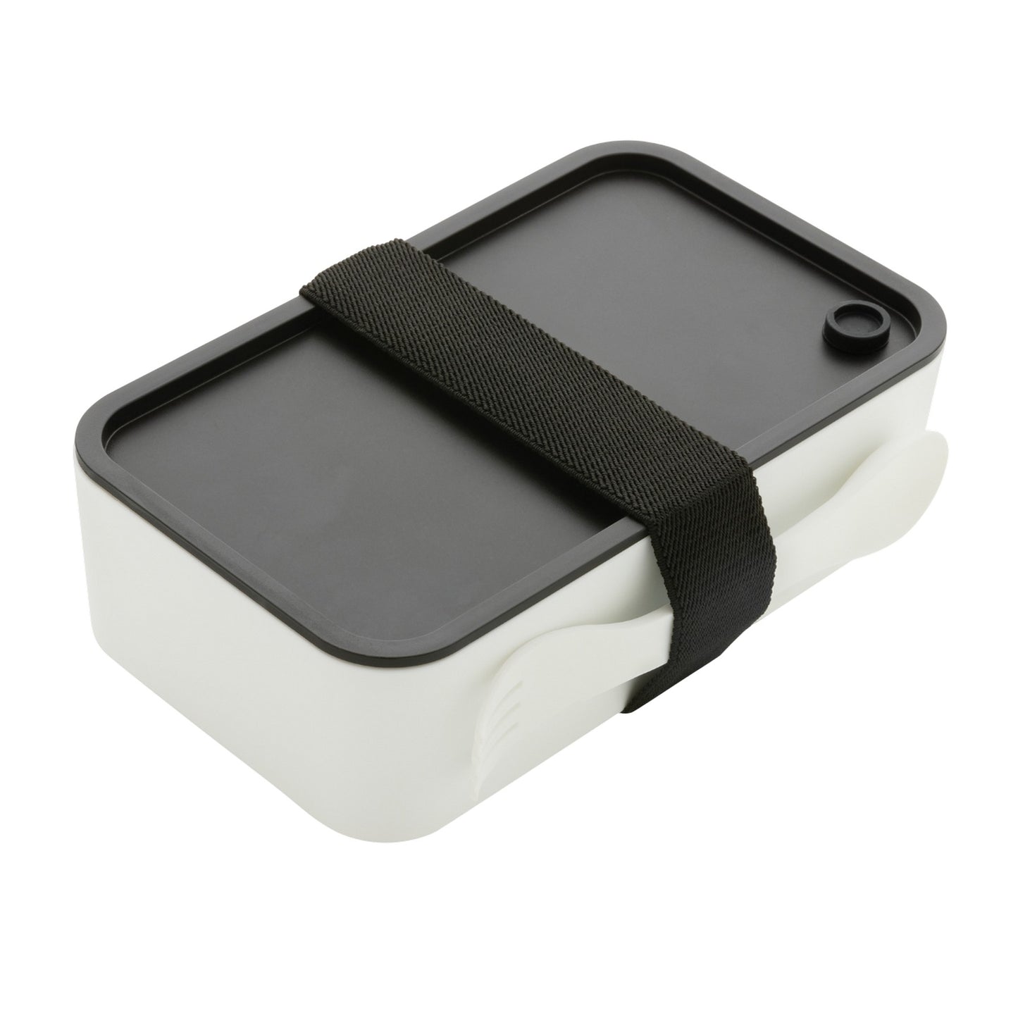 White - Front - XD Collection Recycled Polypropylene 1.2L Lunch Box