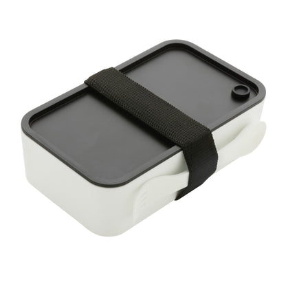 White - Front - XD Collection Recycled Polypropylene 1.2L Lunch Box