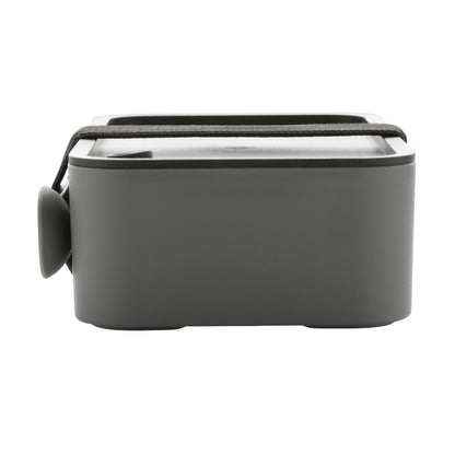 Grey - Lifestyle - XD Collection Recycled Polypropylene 1.2L Lunch Box