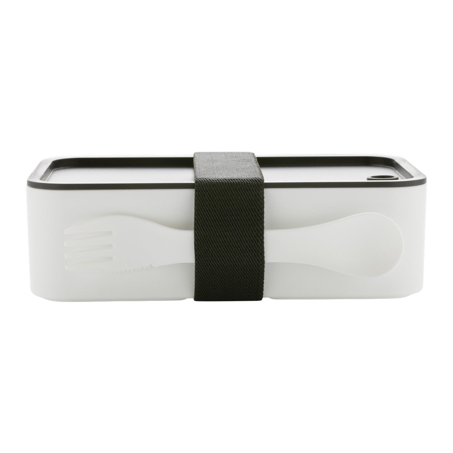 White - Side - XD Collection Recycled Polypropylene 1.2L Lunch Box