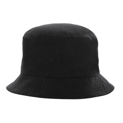 Black - Front - XD Collection Impact Recycled Canvas Aware Bucket Hat