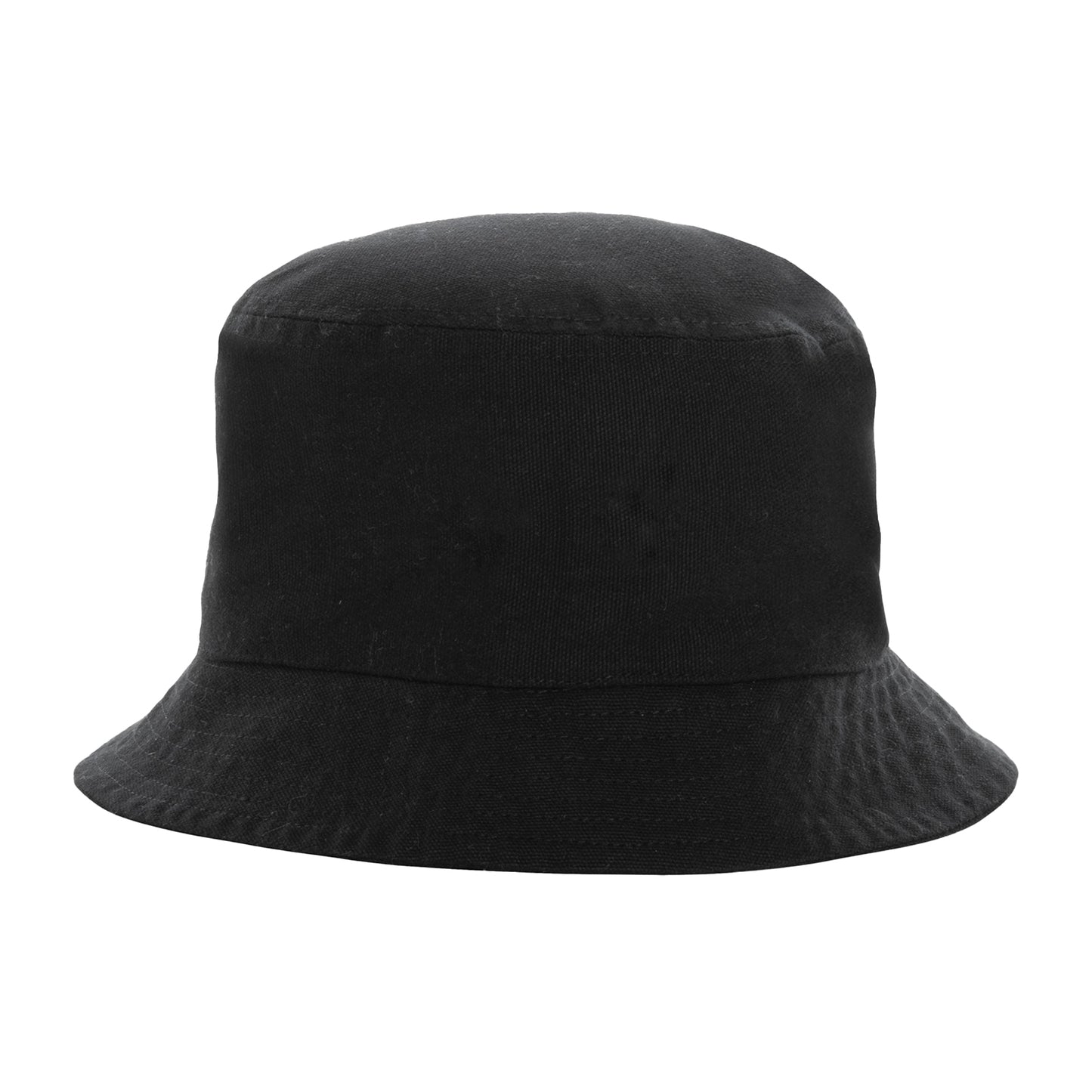 Black - Back - XD Collection Impact Recycled Canvas Aware Bucket Hat