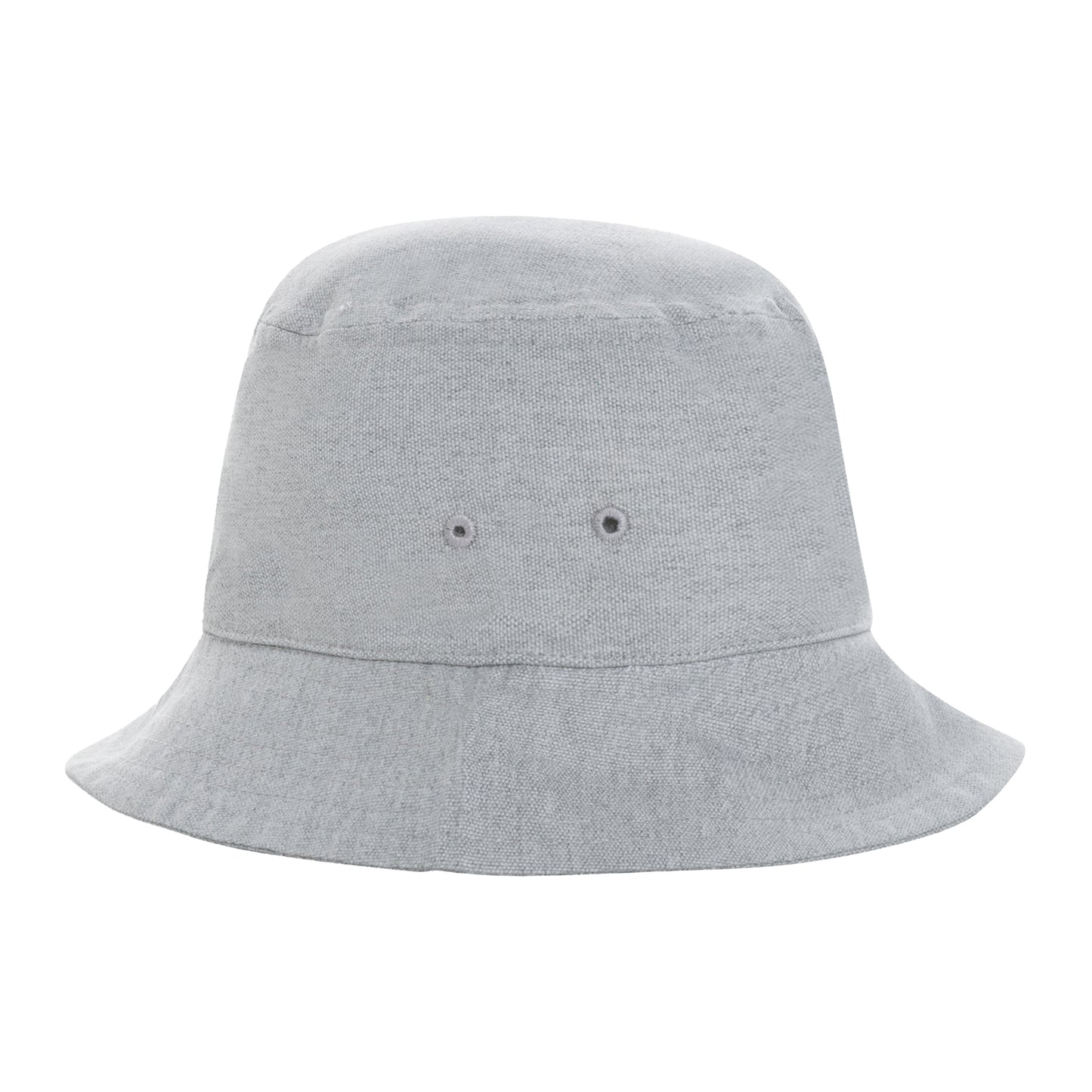 Grey - Front - XD Collection Impact Recycled Canvas Aware Bucket Hat