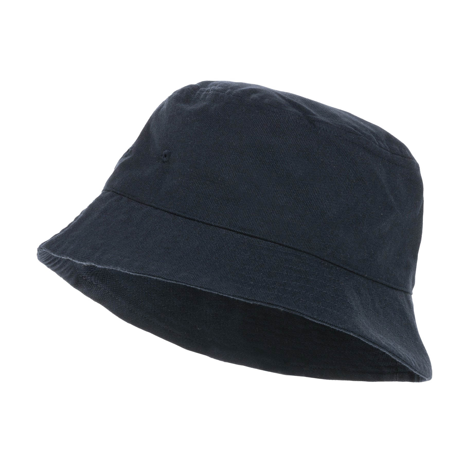 Navy - Side - XD Collection Impact Recycled Canvas Aware Bucket Hat