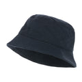Navy - Side - XD Collection Impact Recycled Canvas Aware Bucket Hat