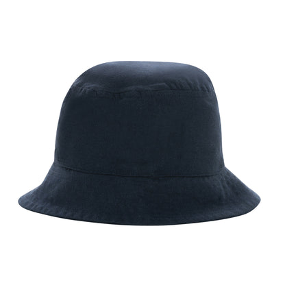 Navy - Back - XD Collection Impact Recycled Canvas Aware Bucket Hat