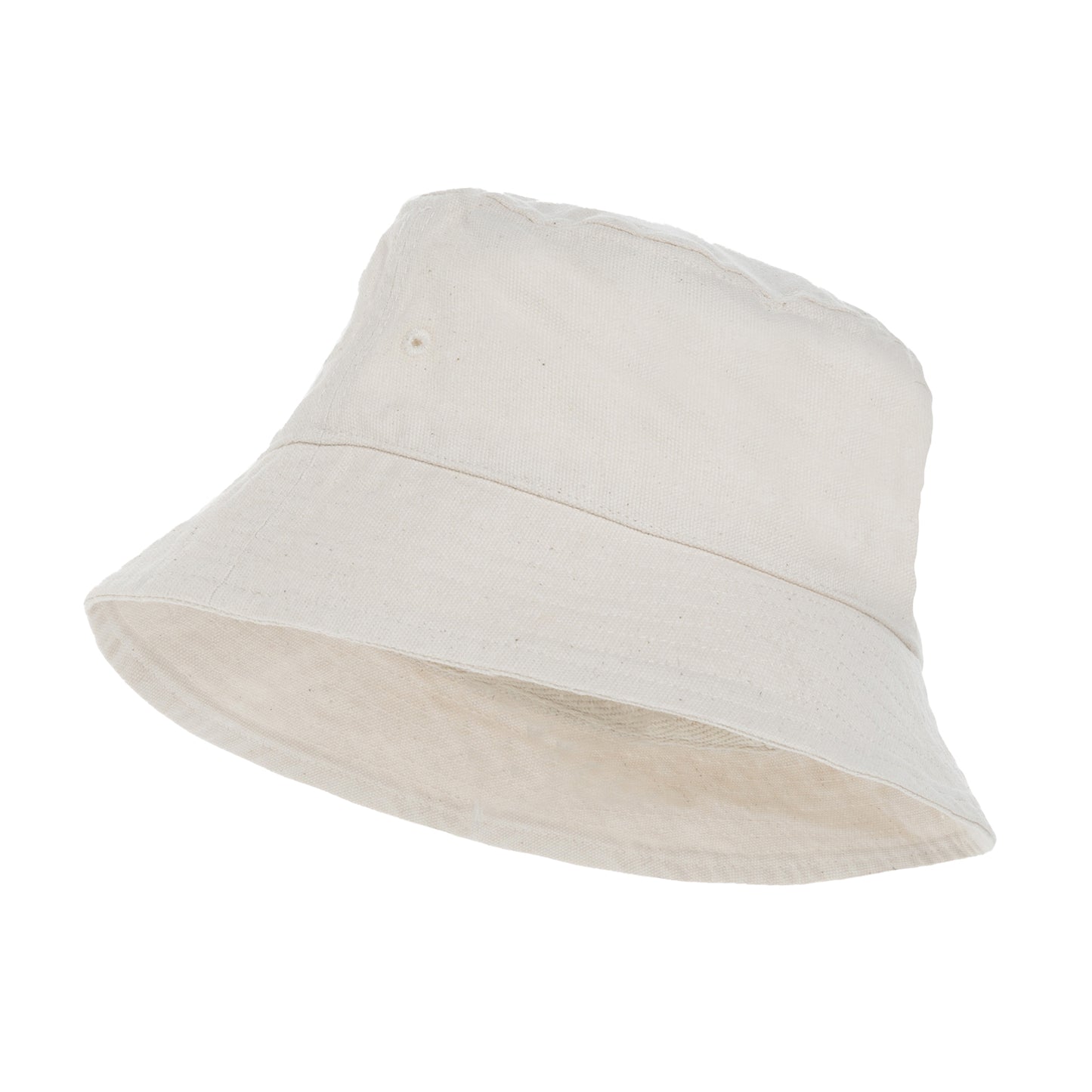 Off White - Side - XD Collection Impact Recycled Canvas Aware Bucket Hat