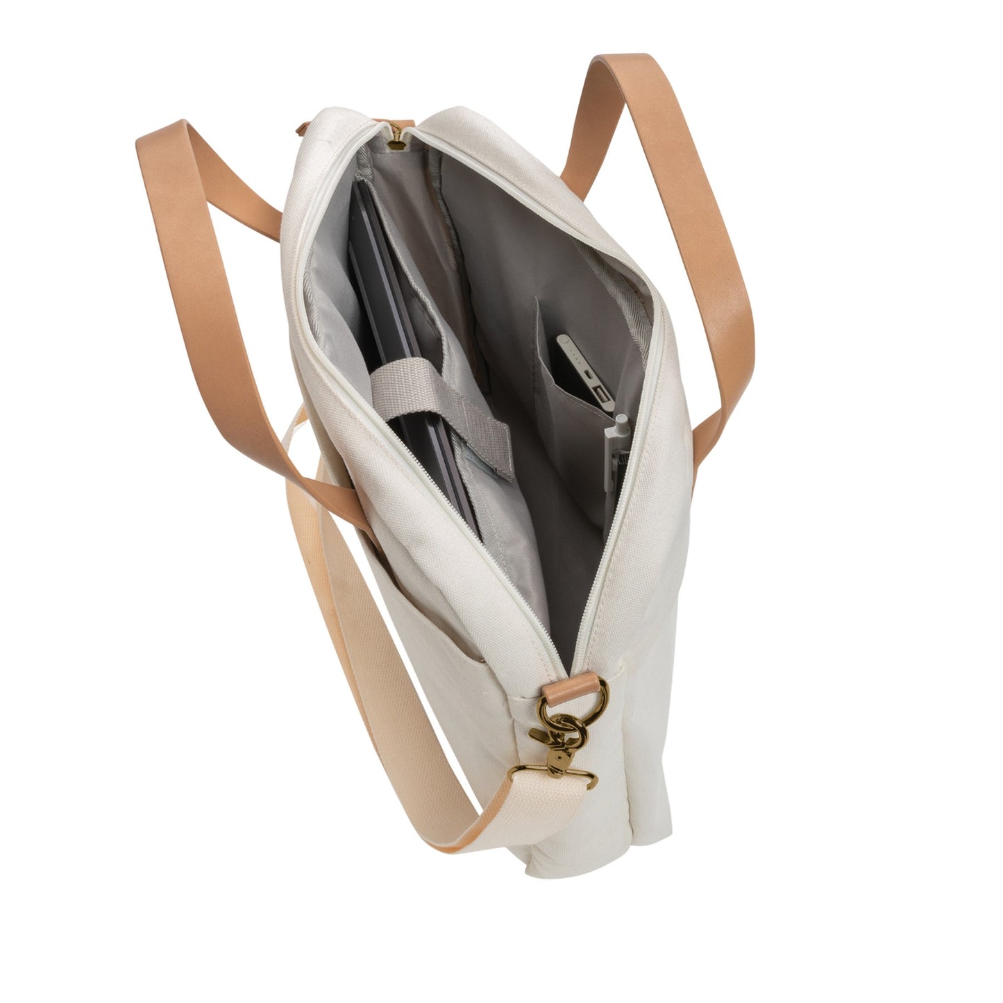 Off White - Lifestyle - XD Collection Recycled 12L Laptop Bag
