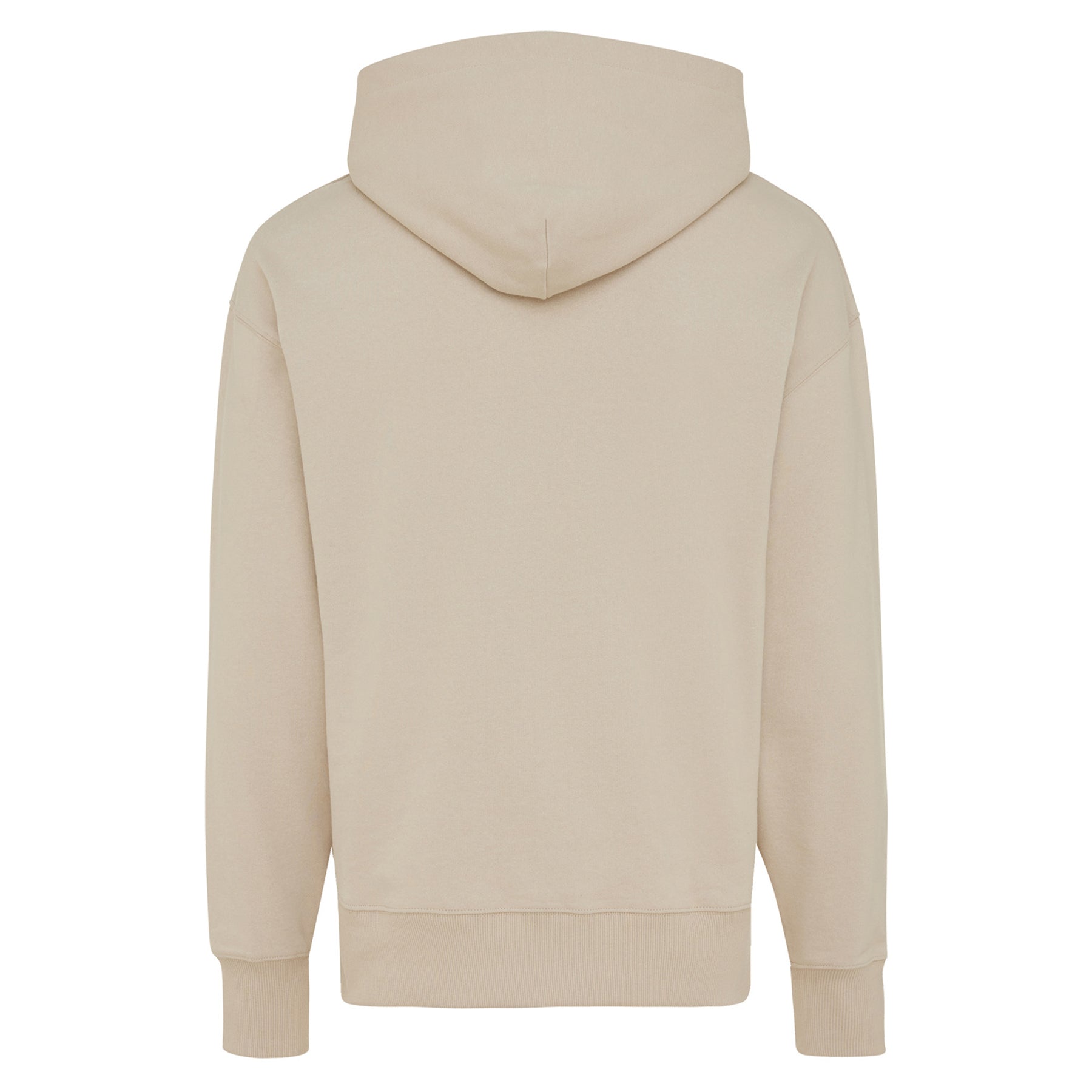 Desert - Back - Iqoniq Unisex Adult Yoho Recycled Cotton Relaxed Fit Hoodie