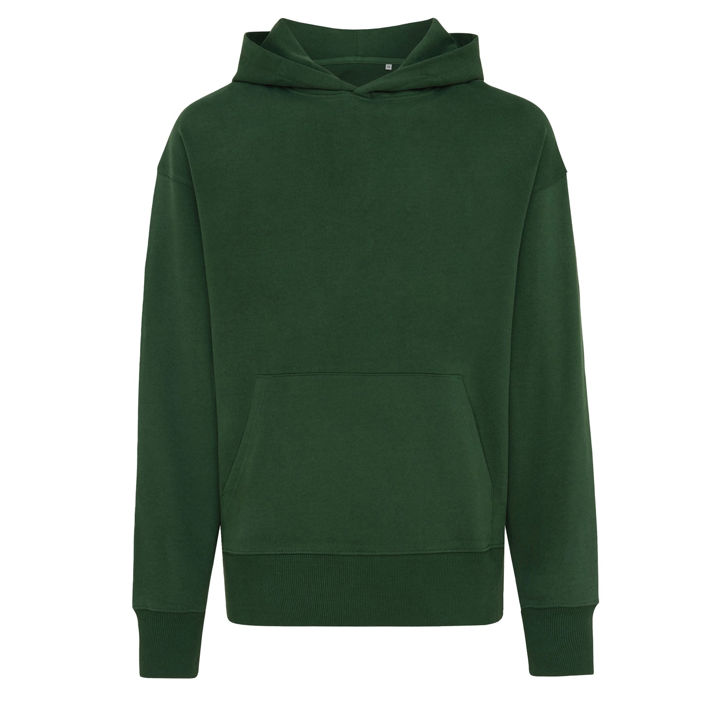 Forest Green - Front - Iqoniq Unisex Adult Yoho Recycled Cotton Relaxed Fit Hoodie
