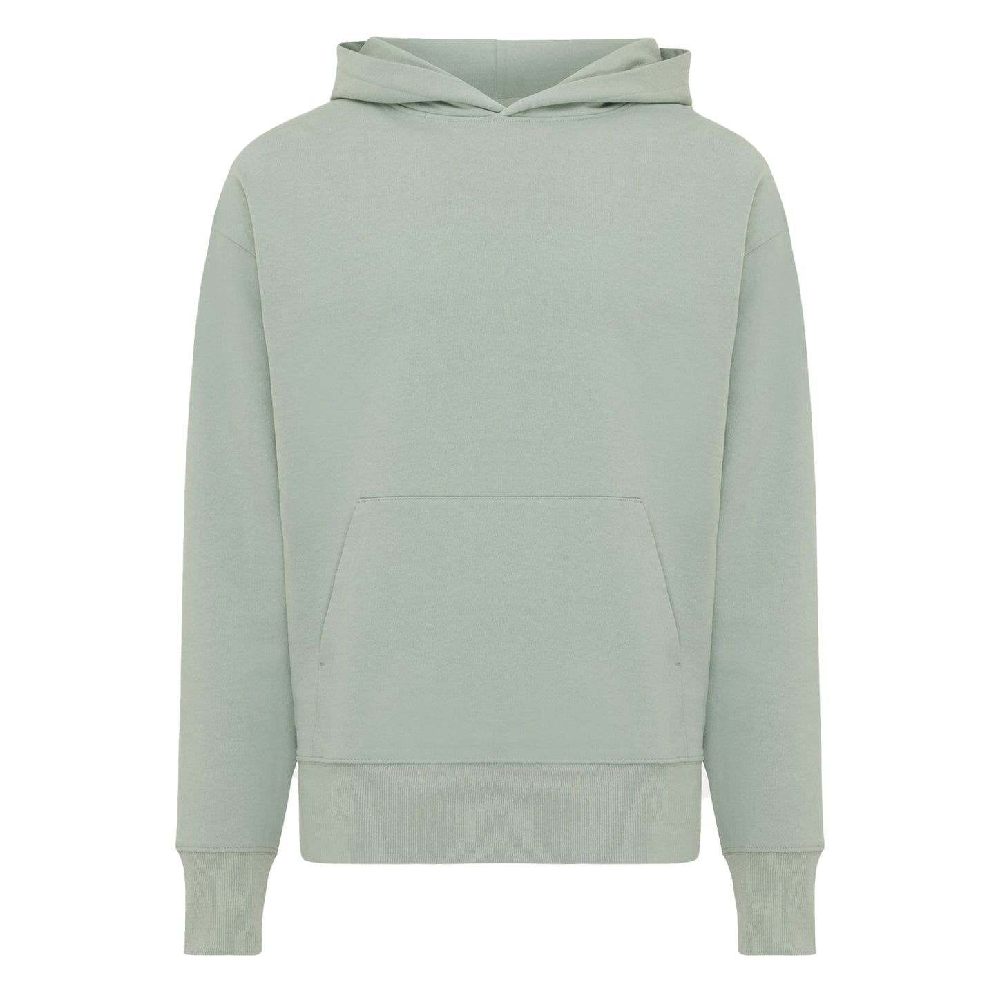 Green Iceberg - Front - Iqoniq Unisex Adult Yoho Recycled Cotton Relaxed Fit Hoodie