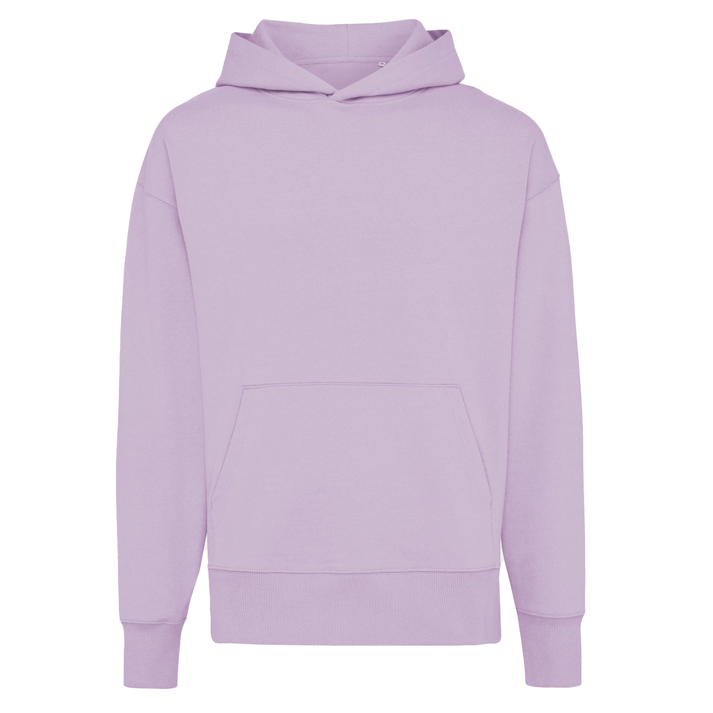 Lavender - Front - Iqoniq Unisex Adult Yoho Recycled Cotton Relaxed Fit Hoodie