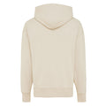 Natural Raw - Back - Iqoniq Unisex Adult Yoho Recycled Cotton Relaxed Fit Hoodie