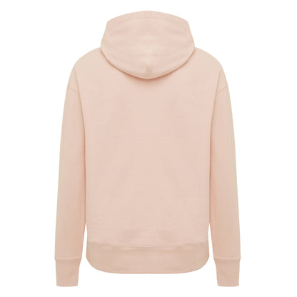 Peach Nectar - Back - Iqoniq Unisex Adult Yoho Recycled Cotton Relaxed Fit Hoodie