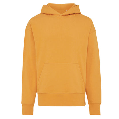 Sundial Orange - Front - Iqoniq Unisex Adult Yoho Recycled Cotton Relaxed Fit Hoodie
