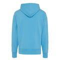 Tranquil Blue - Back - Iqoniq Unisex Adult Yoho Recycled Cotton Relaxed Fit Hoodie