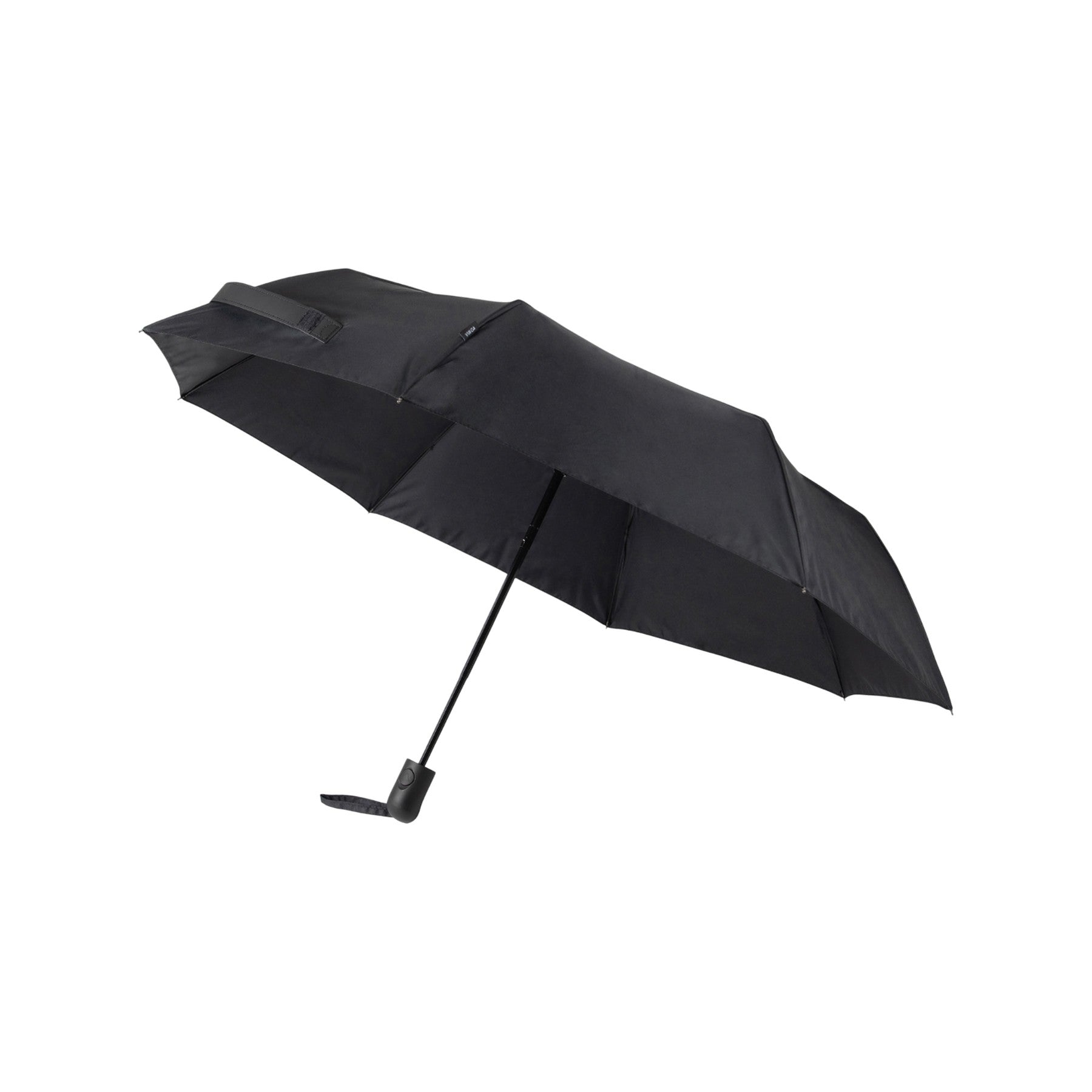 Black - Front - Vinga Baltimore RPET Aware Folding Umbrella